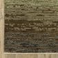 Oriental Weavers Reed 6"7" x 9"6" Beige and Green Area Rug, , large
