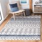 Safavieh Tulum 3" x 5" Ivory and Navy Area Rug, , large