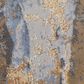 Feizy Clio 7"9" x 10" Blue and Tan Area Rug, , large