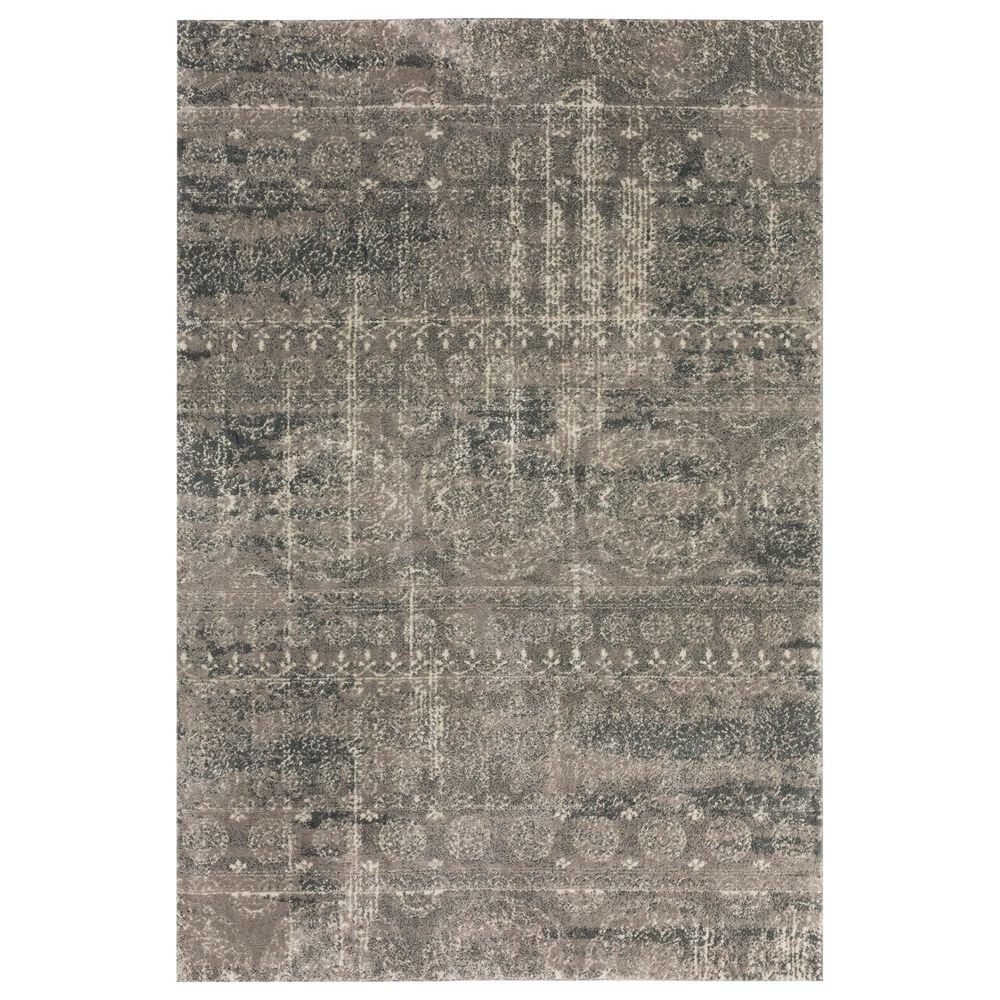 Dalyn Rug Company Naples NP8 5" x 7"6" Silver Area Rug, , large