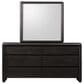 Urban Home Xolani 6-Drawer Dresser with Mirror in Jaguar, , large