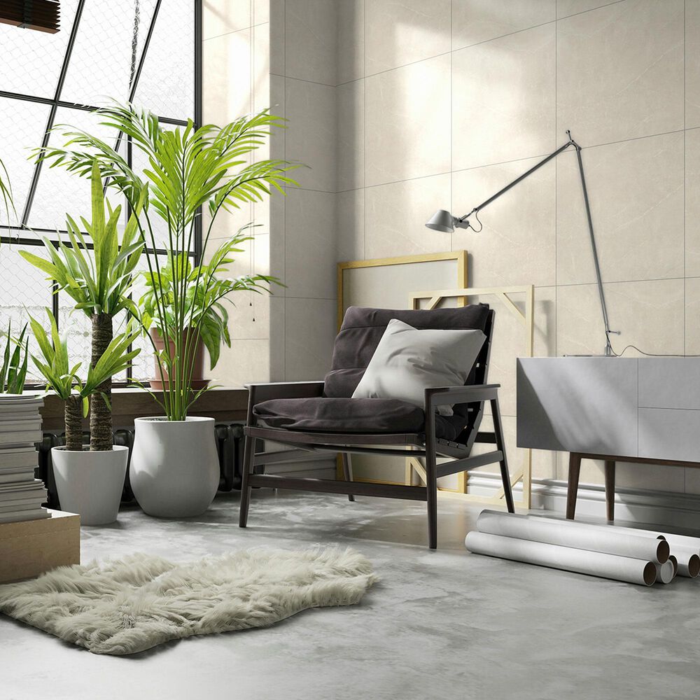 Emser Sterlina Ivory 24&#39;&#39; x 24&#39;&#39; Porcelain Tile, , large
