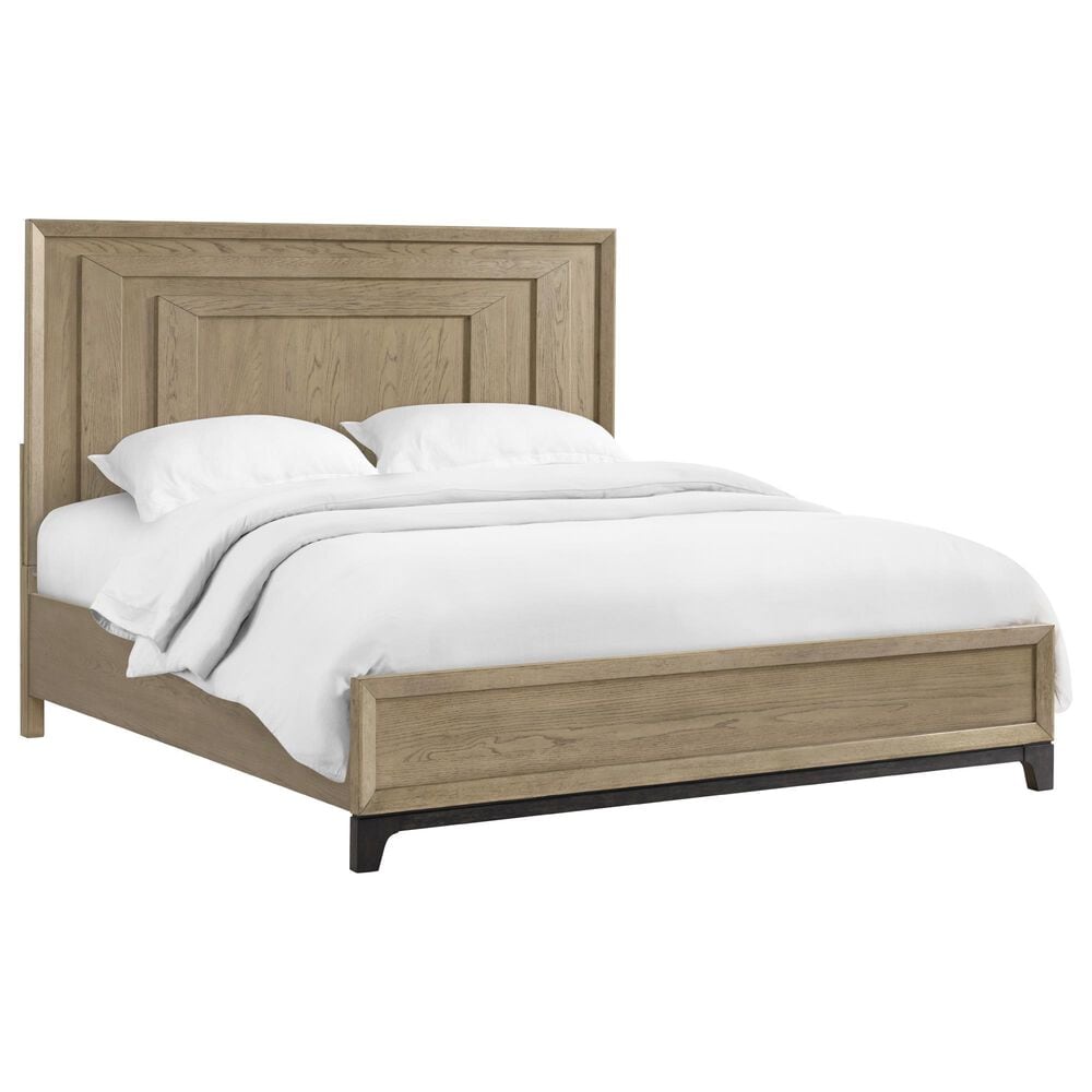 Emerald Home Furnishings Sutton Place Queen Panel Bed in Caramel and Cocoa, , large