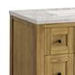 James Martin Vanities Breckenridge 36" Single Bathroom Vanity in Light Natural Oak with 3 cm Victorian Silver Quartz Top and Rectangular Sink, , large