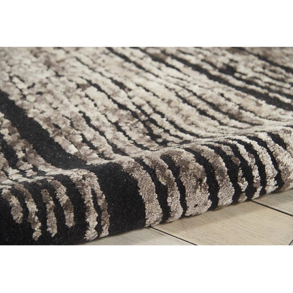Nourison Cosmopolite CGS21 8&#39; x 10&#39; Noir Area Rug, , large