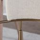 Lumisource Savannah Arm Chair with Cream Cushion in Copper and Whitewashed (Set of 2), , large