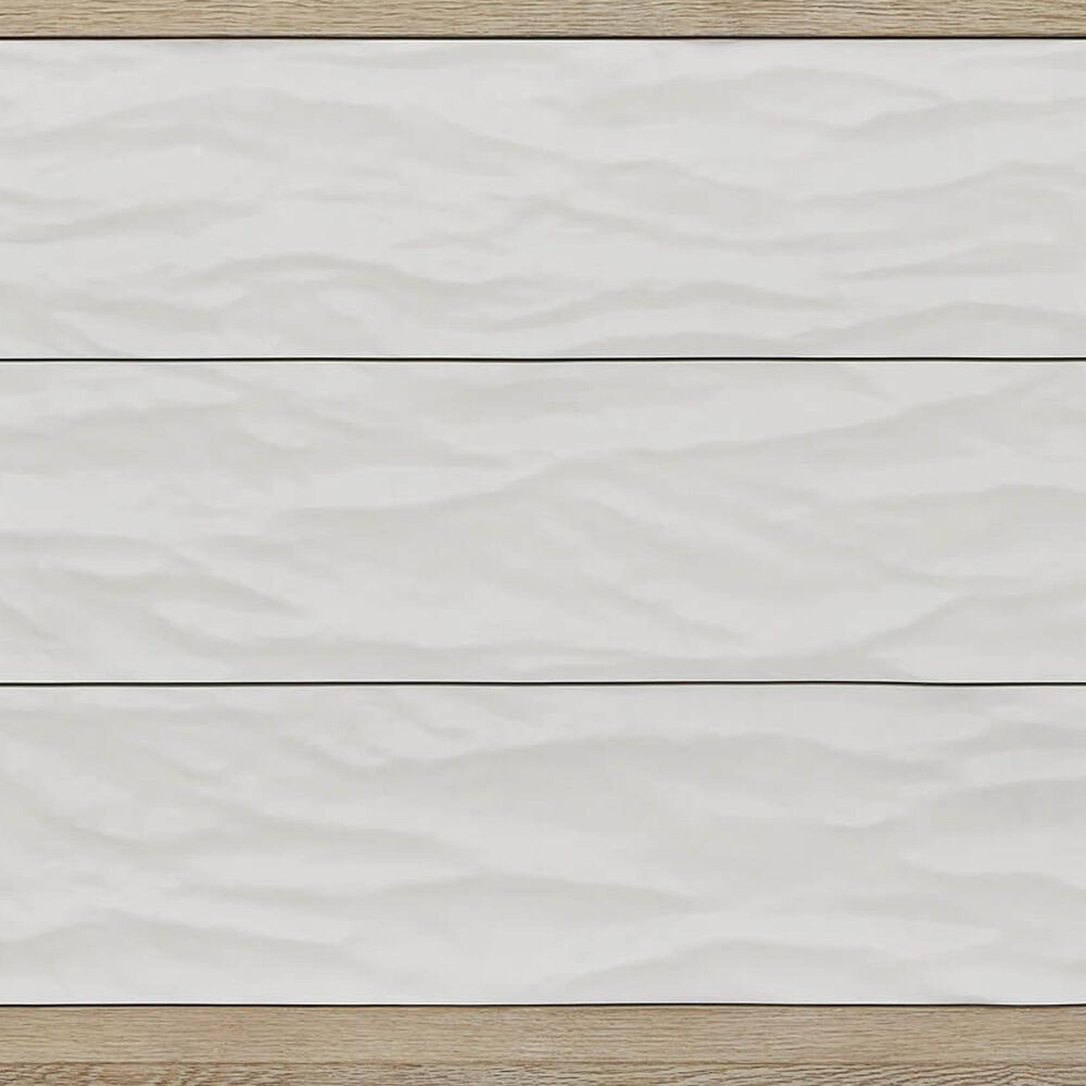 Universal Furniture Oasis 3-Drawer Dresser and Mirror in Dockside and White, , large