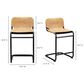 Moe"s Home Collection Counter Stool S/2, , large