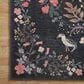 Rifle Paper Co. x Loloi Maison 2"6" x 12" Tuileries Black Runner, , large