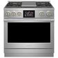Monogram 36" Dual-Fuel Professional Range with 4 Burners and Griddle in Stainless Steel, , large