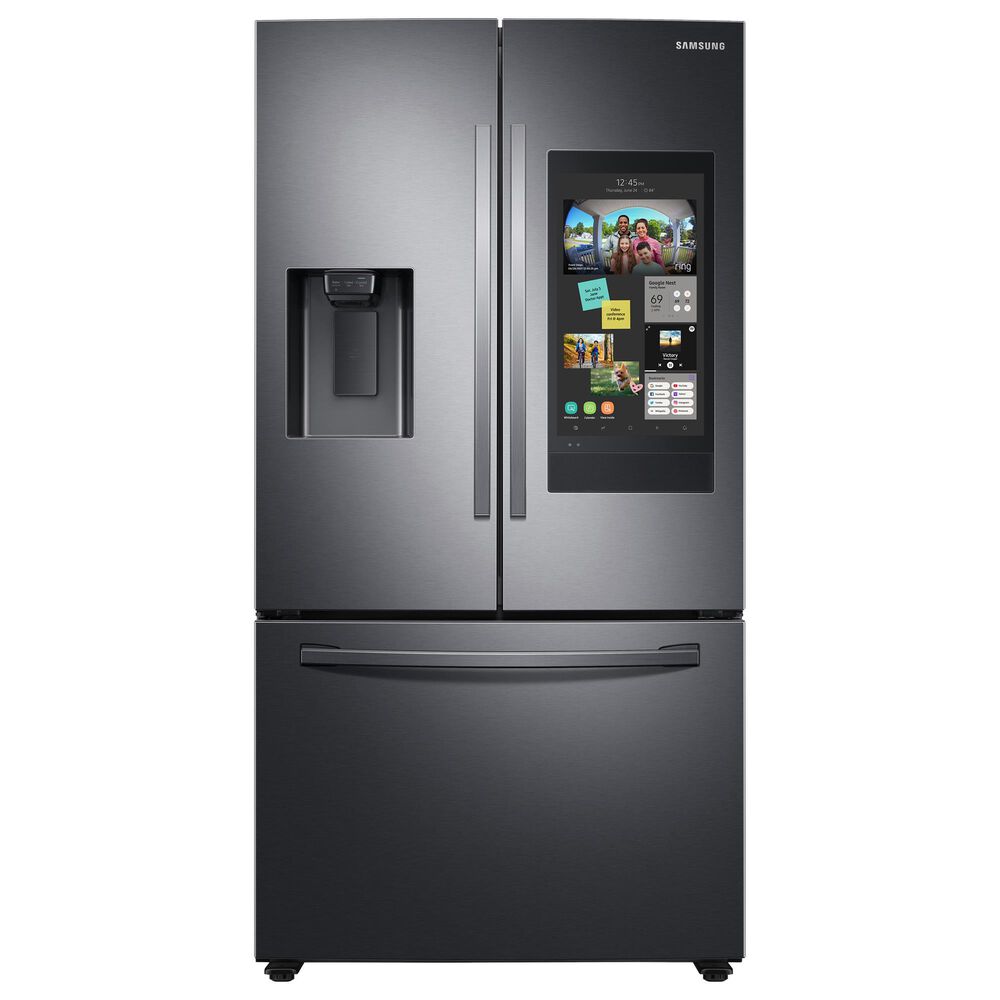 Samsung 26.5 Cu. Ft. French Door Refrigerator in Black Stainless Steel, , large