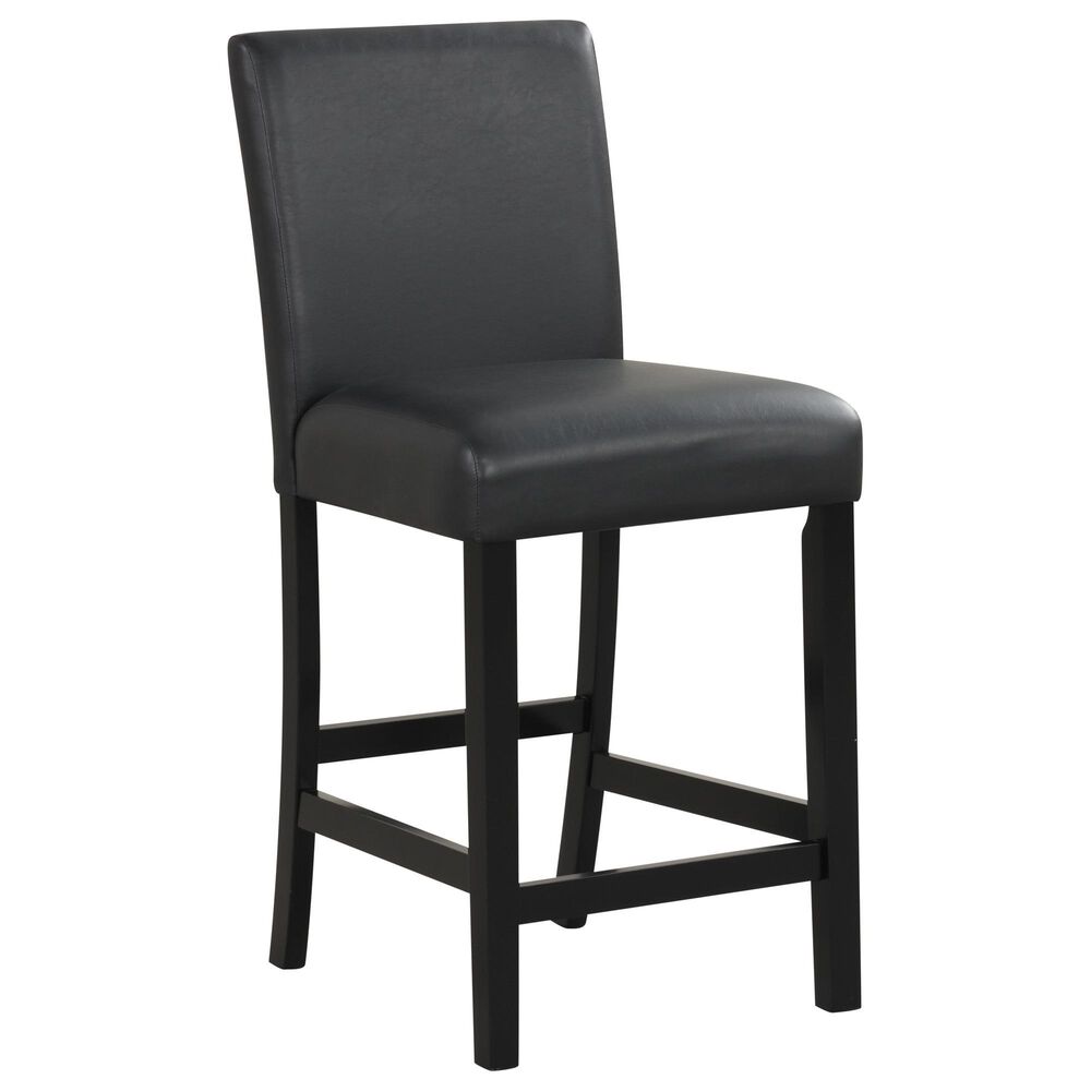 Titanic Furniture Ariana 5-Piece Round Dining Set in White and Black, , large