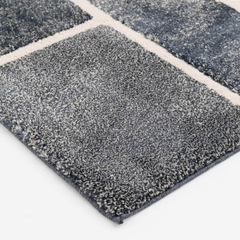 Central Oriental Stonington Demi 7&#39;10&quot; x 9&#39;10&quot; Denim and Zinc Area Rug, , large