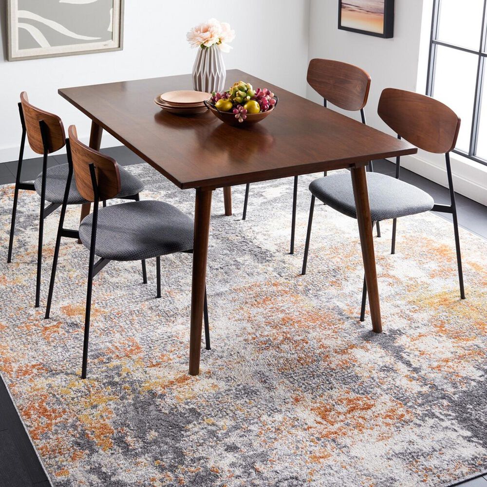 Safavieh Aston 9&#39; x 12&#39; Grey and Gold Area Rug, , large