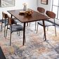 Safavieh Aston 9" x 12" Grey and Gold Area Rug, , large