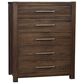 Viceray Collections Joinery 5-Piece King Bedroom Set in Espresso Oak, , large