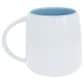 Pavilion Yarned 22 Oz Mug in White and Soft Blue, , large