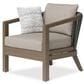 Agio International Blake Patio Chair in Brown, , large