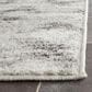 Safavieh Adirondack ADR106P-4SQ 4" x 4" Silver/Charcoal Square Rug, , large