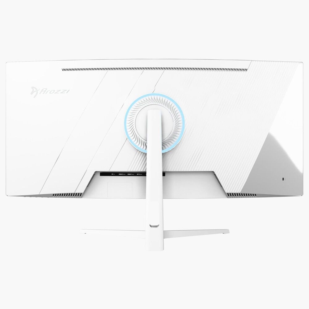 Arozzi Nova 34" Curved VA 165Hz Gaming Monitor in White, , large