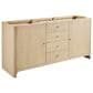 James Martin Vanities Gracyn 72" Double Bathroom Vanity in Coastal Driftwood with 3 cm Victorian Silver Quartz Top and Rectangular Sinks, , large