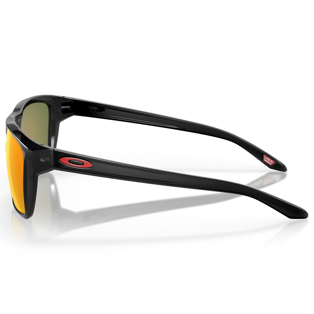 Oakley Sylas Sunglasses with Prizm Ruby Polarized Lenses in Black Ink, , large