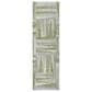 Dalyn Rug Company Lorenzo LN2 Green 2"3" x 7"6" Runner, , large