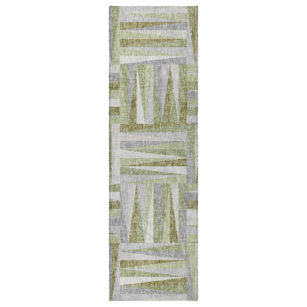 Dalyn Rug Company Lorenzo LN2 Green 2"3" x 7"6" Runner, , large