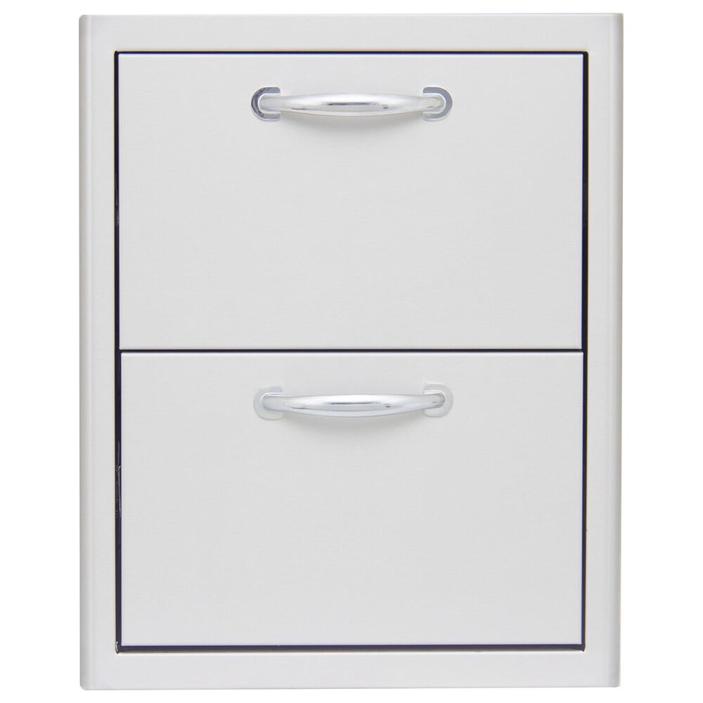 Blaze 16" Double Access Drawer in Stainless Steel, , large