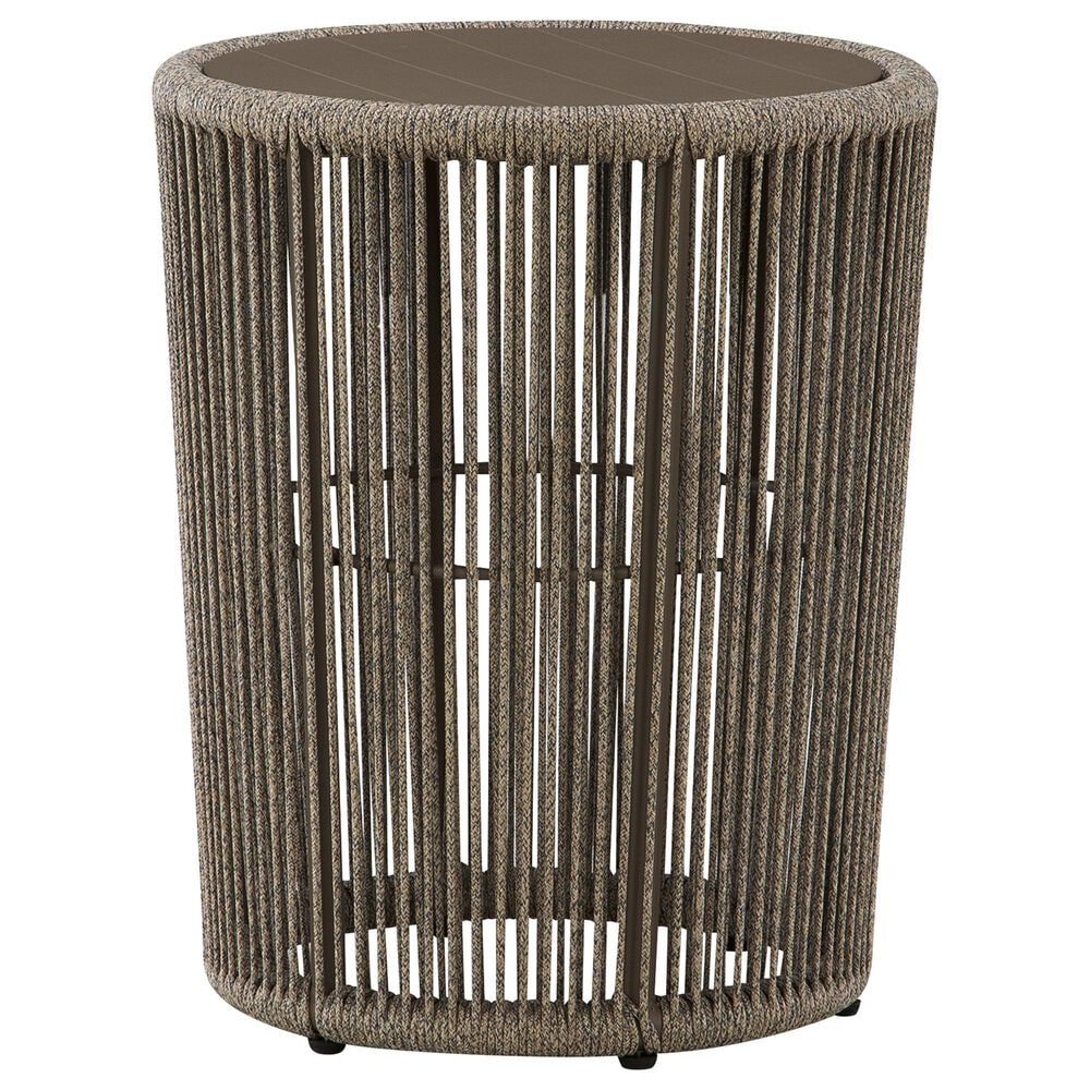 Ashley Majors Beach 3-Piece Patio Conversation Set in Beige, , large