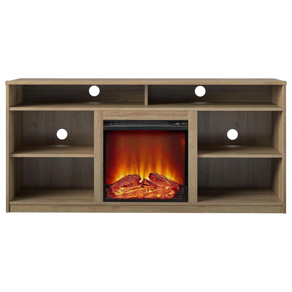 DHP South Haven Fireplace TV Stand in Natural, , large