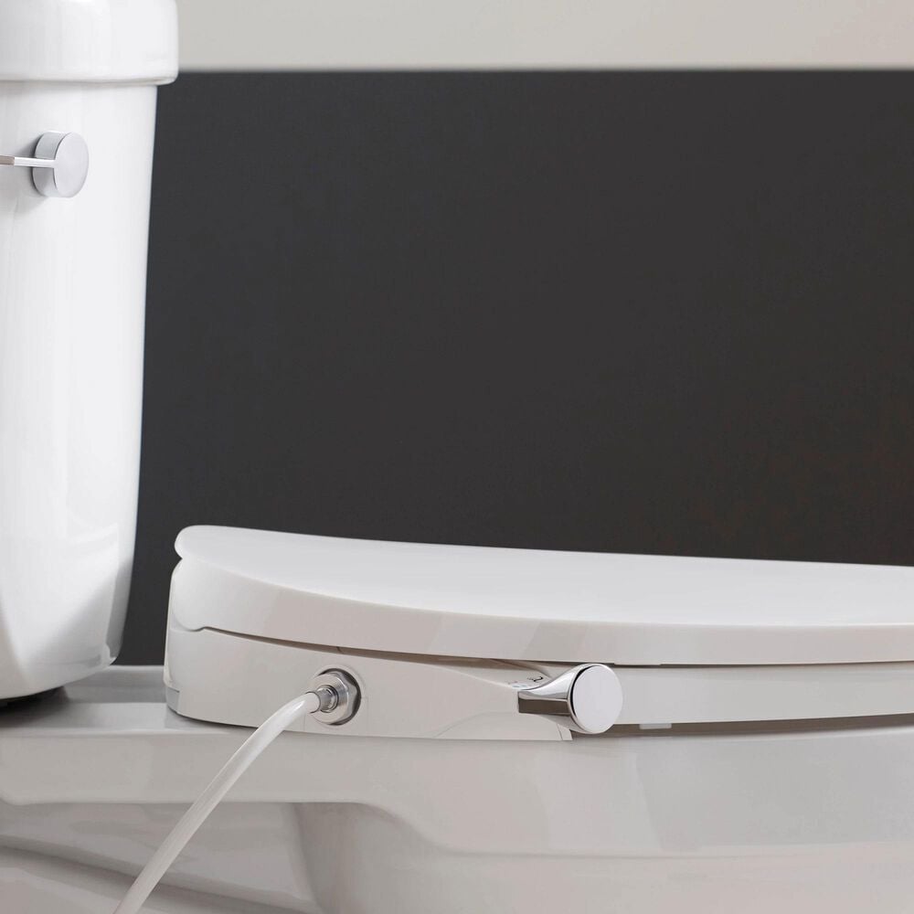 Kohler PureWash 17&quot; M300 Elongated Manual Bidet Toilet Seat in White, , large