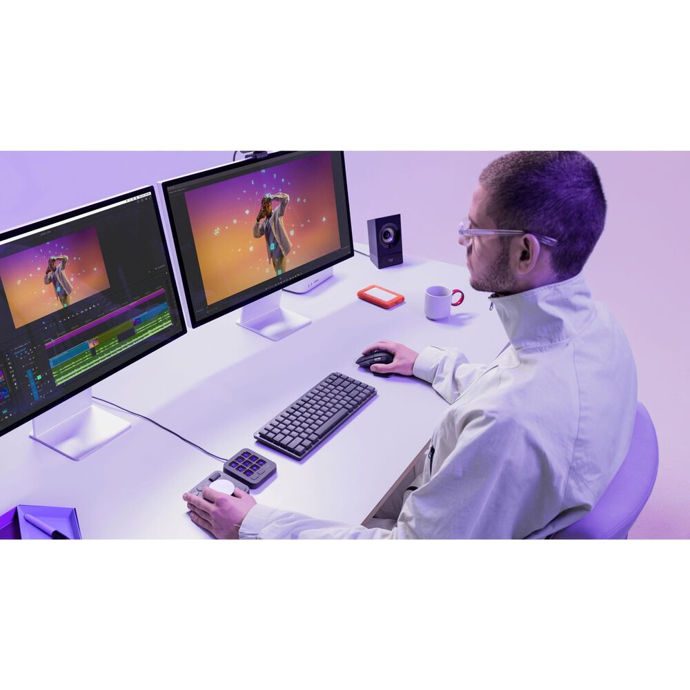 Logitech MX Creative Console in Graphite, , large