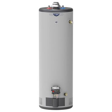 GE Appliances RealMAX Platinum 40-Gallon Tall Natural Gas Ultra Low-NOx Atmospheric Water Heater in Gray, , large