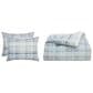 J. Queen New York Pascal 3-Piece King/Cal King Comforter Set in Blue, , large