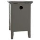 Waltham Rustic Shores Power Chairside Table in Charcoal, , large