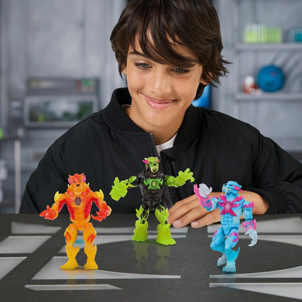 Bluey Mutators S2 Mutation Chamber Action Figure - Fire Panther in Red, , large