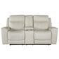 Ashley Mindanao Power Reclining Loveseat in Coconut, , large