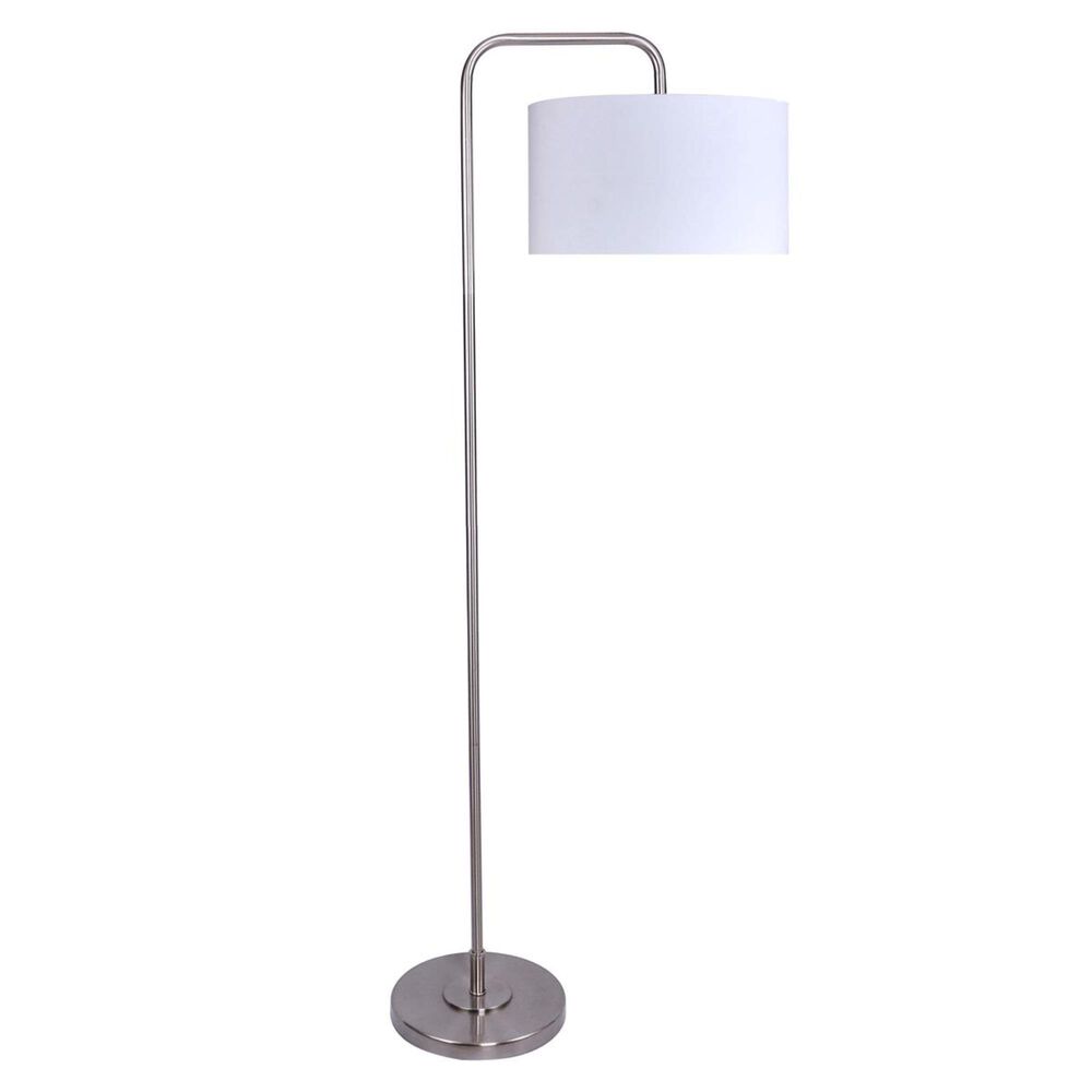 Grandview Gallery Floor Lamp and Shade in Slate, , large