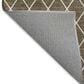 Dalyn Rug Company The Reserve TR15 Brown 3" x 5" Indoor/Outdoor Area Rug, , large
