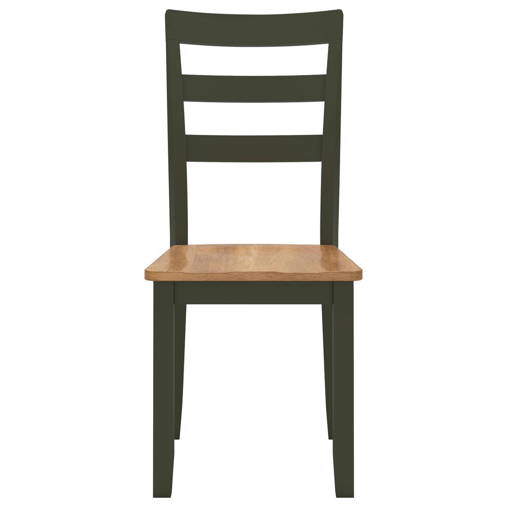Ashley Gesthaven 5-Piece Dining Set in Natural and Green, , large