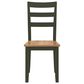 Ashley Gesthaven 5-Piece Dining Set in Natural and Green, , large
