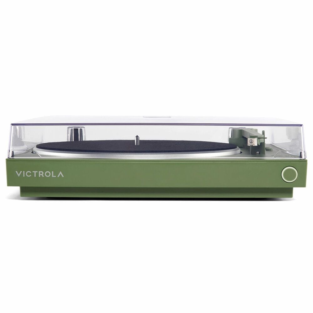 Victrola 2-Speed Automatic Turntable with Bluetooth in Green, , large