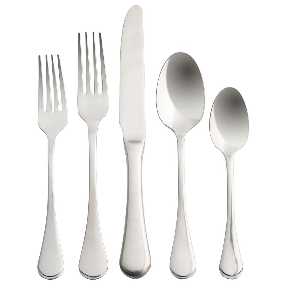 Gibson Homewares Classic Manchester 20-Piece Flatware Set in Silver, , large