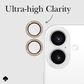 Kate Spade Aluminum Ring Lens Protector for iPhone 16 / iPhone 16 Plus in Stone, , large