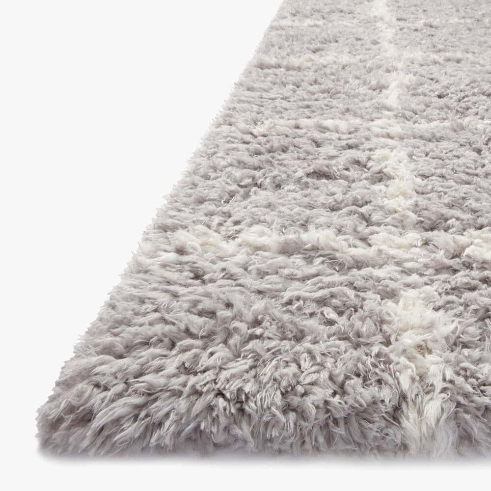 Angela Rose Amira 2&#39;7&quot; x 12&#39; Silver and Ivory Runner, , large