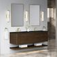 James Martin Allamari 72" Double Bathroom Vanity in Sable with 3 cm Phantome Eclos Top and Rectangular Sinks, , large