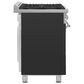 SMEG Professional 36" Gas Range in Matte Black, , large