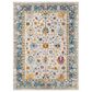Amer Rugs Montana MON-6 8"10" x 11"10" Blue and Orange Area Rug, , large