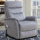 Simeon Collection Gemini Power Lift Recliner with Power Headrest in Capri Silver, , large